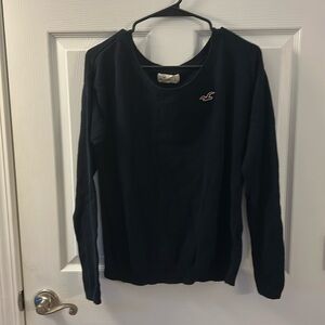 Hollister navy sweater large